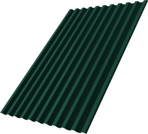 Профнастил С21R Grand Line 0,4 ПЭ RAL 6005 зеленый мох