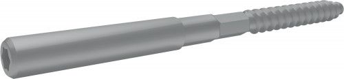 Шуруп-шпилька 8х160 Grand Line RAL 7004 сигнально серый