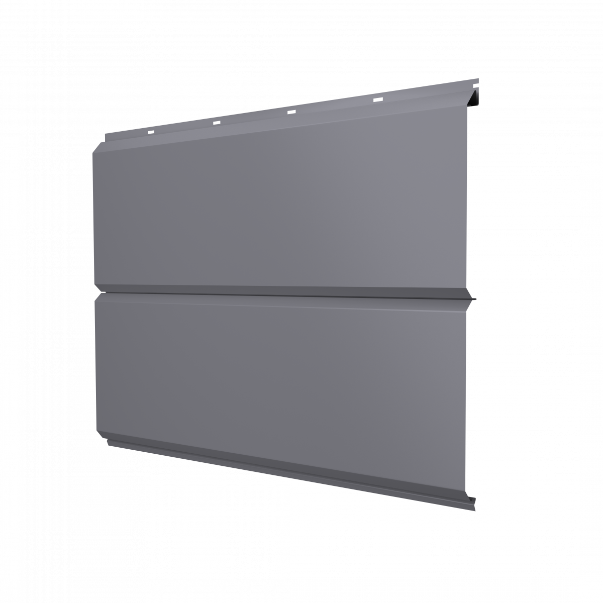 ЭкоБрус новый Grand Line 0,5 ПЭ с пленкой RAL 7004 сигнальный серый