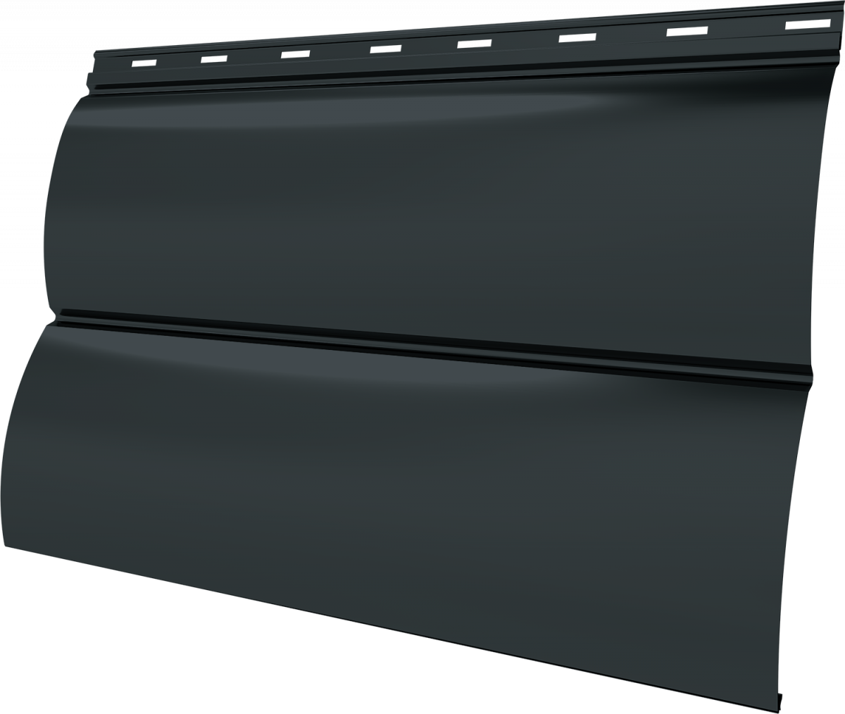 Блок-хаус новый Grand Line 0,45 Drap ТХ с пленкой RAL 7016 антрацитово-серый