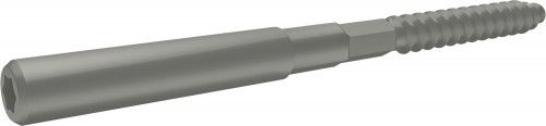 Шуруп-шпилька 8х160 Grand Line RAL 7023 серый бетон