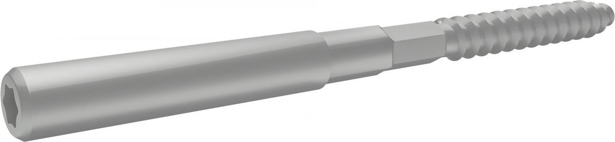 Шуруп-шпилька 8х160 Grand Line RAL 7035 светло-серый
