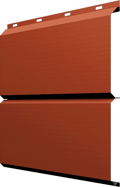 ЭкоБрус Grand Line 0,45 Drap ТХ с пленкой RAL 8004 терракота