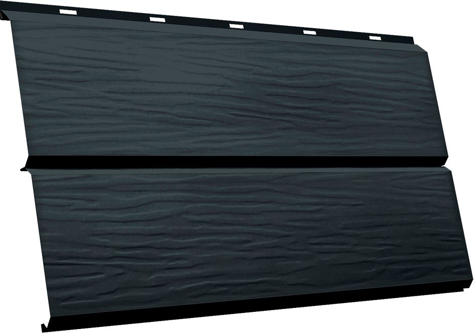 ЭкоБрус 3D Grand Line 0,45 Drap с пленкой RAL 7016 антрацитово-серый