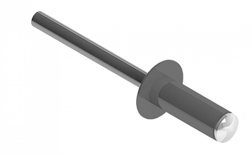 Заклёпка вытяжная Daxmer 3,2х8 (12х1000шт) алюм/сталь (коробка)