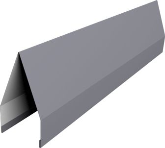 Ламель забора жалюзи Токио новый Grand Line 0,45 Drap с пленкой RAL 7004 сигнальный серый