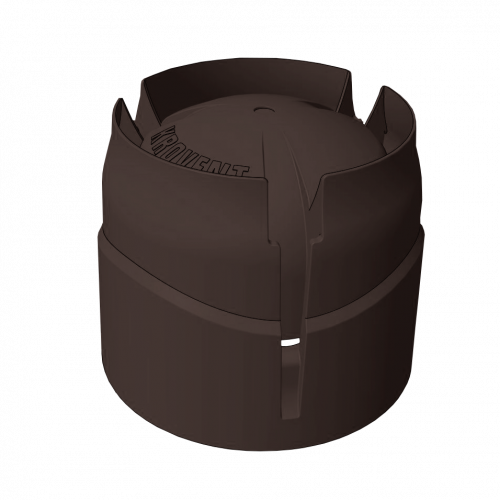 Колпак Krovent Hupcap 270 new коричневый