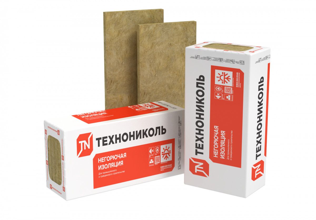 Утеплитель Технолайт Экстра 1200х600х100 (4,32м2, 0,432м3, 6шт/пач. 16пач/пал)