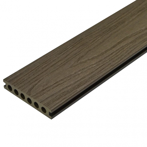 Доска террасная СМ Реверс (CM Decking Reverse) 3000х138х23мм волнат/чаркол (walnut/charcoal)
