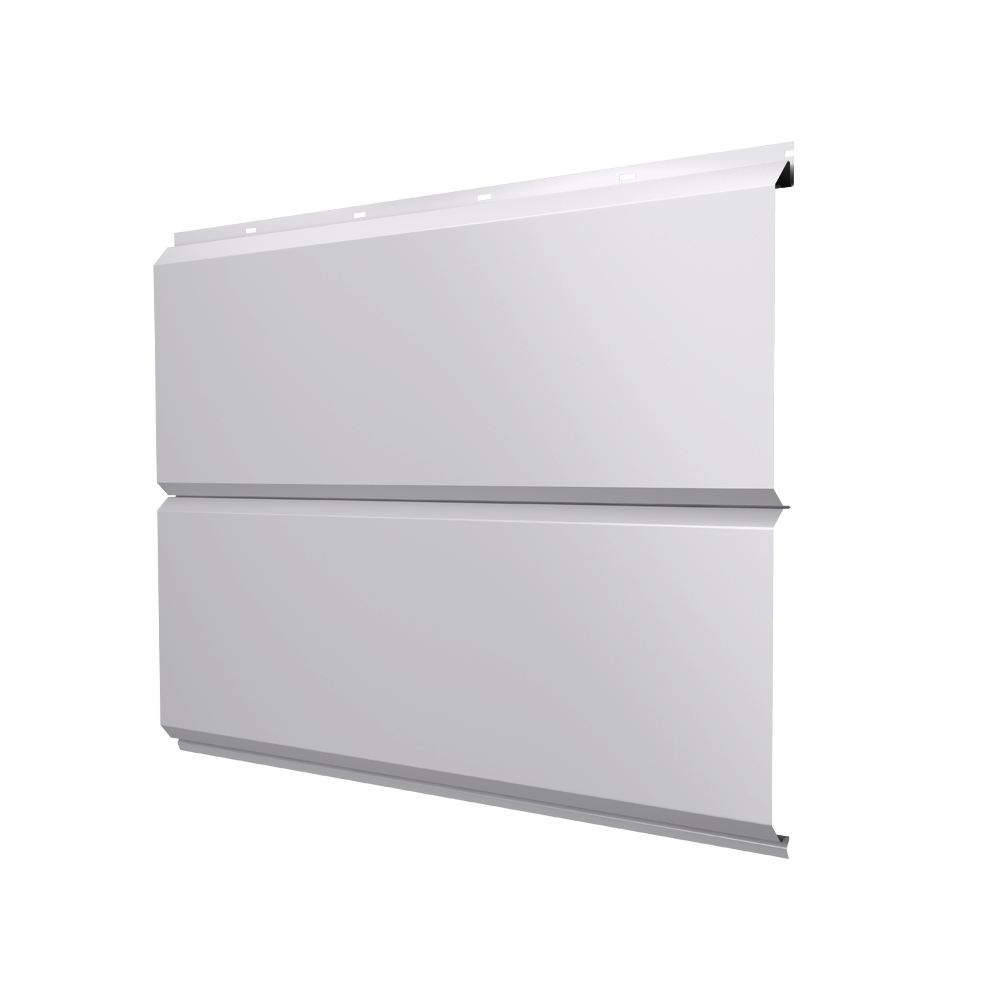 ЭкоБрус новый Grand Line 0,45 Drap с пленкой RAL 9003 сигнальный белый