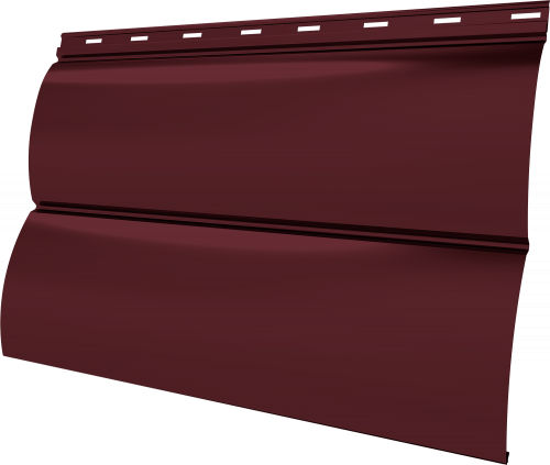 Блок-хаус новый Grand Line 0,45 Drap с пленкой RAL 3005 красное вино
