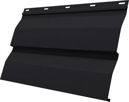 Корабельная доска Grand Line 0,5 Velur с пленкой RAL 9005 черный
