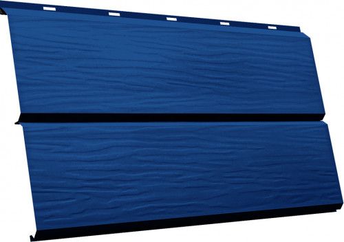 ЭкоБрус 3D Grand Line 0,45 ПЭ слим с пленкой RAL 5005 сигнальный синий