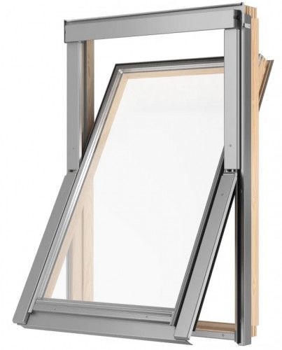 Окно мансардное RoofLITE+ AAY B900 78х140 (однокамерное, 12см, ручка снизу)