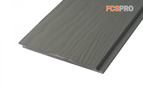 Фиброцементный сайдинг 190х10мм FCSPRO Wood Click F59 дождливый лес (3м)