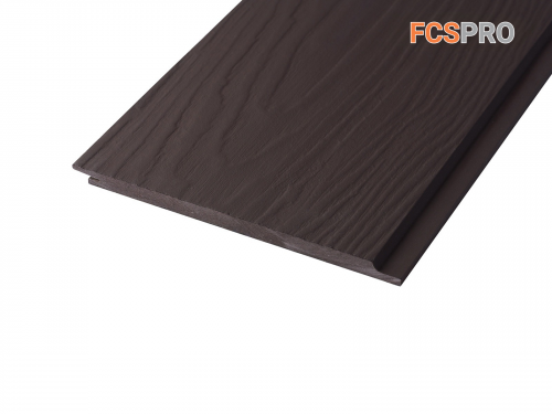 Фиброцементный сайдинг 190х10мм FCSPRO Wood Click F04 ночной лес (3м)