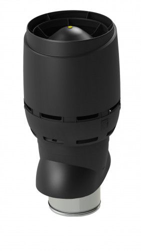 Выход вентиляционный Vilpe Flow XL 250/ИЗ/500 черный