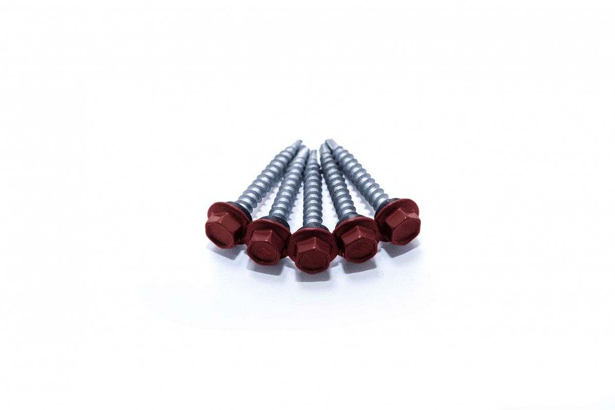 Саморезы 4,8х35 RAL 3005 (GL PRO)