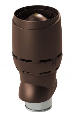 Выход вентиляционный Vilpe Flow XL 250/ИЗ/500 коричневый