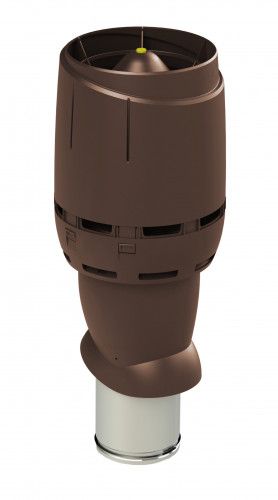 Выход вентиляционный Vilpe Flow 160/ИЗ/500 коричневый