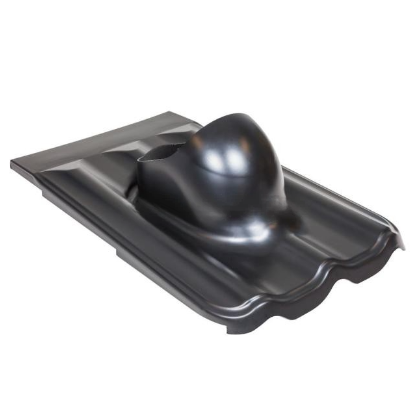 Проходной элемент Vilpe XL-Muotokate 160-250 541*942мм Черный (RR 33/RAL 9005)