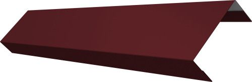 Ламель обратная 50 забора жалюзи Техас Grand Line 0,45 Drap RAL 3005 красное вино