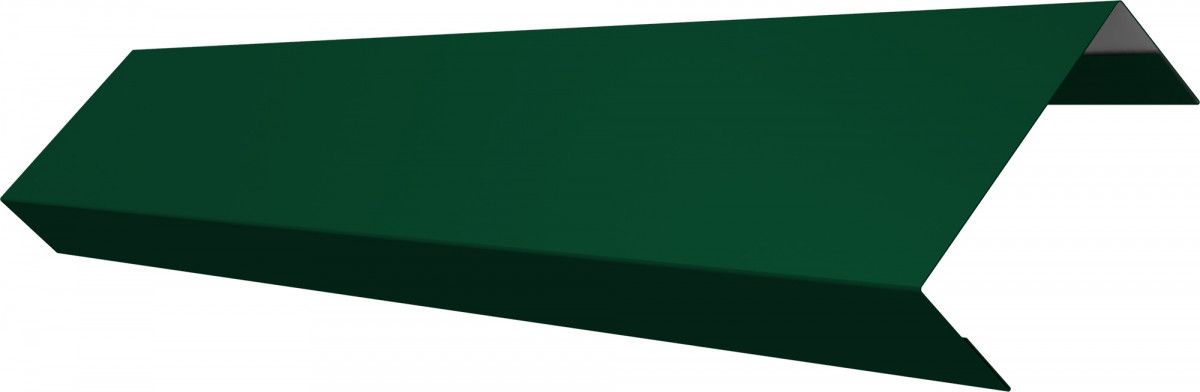 Ламель лицевая 50 забора жалюзи Техас Grand Line 0,5 ПЭ слим RAL 6005 зеленый мох