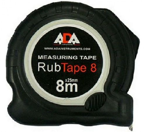 Рулетка ударопрочная ADA Rubtape 8 (А00157)