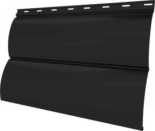 Блок-хаус новый Grand Line 0,5 Drap с пленкой RAL 9005 черный