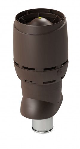 Выход вентиляционный Vilpe Flow XL 160/ИЗ/700 коричневый