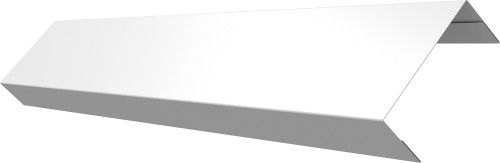 Ламель обратная 50 забора жалюзи Техас Grand Line 0,45 Drap RAL 9003 сигнальный белый