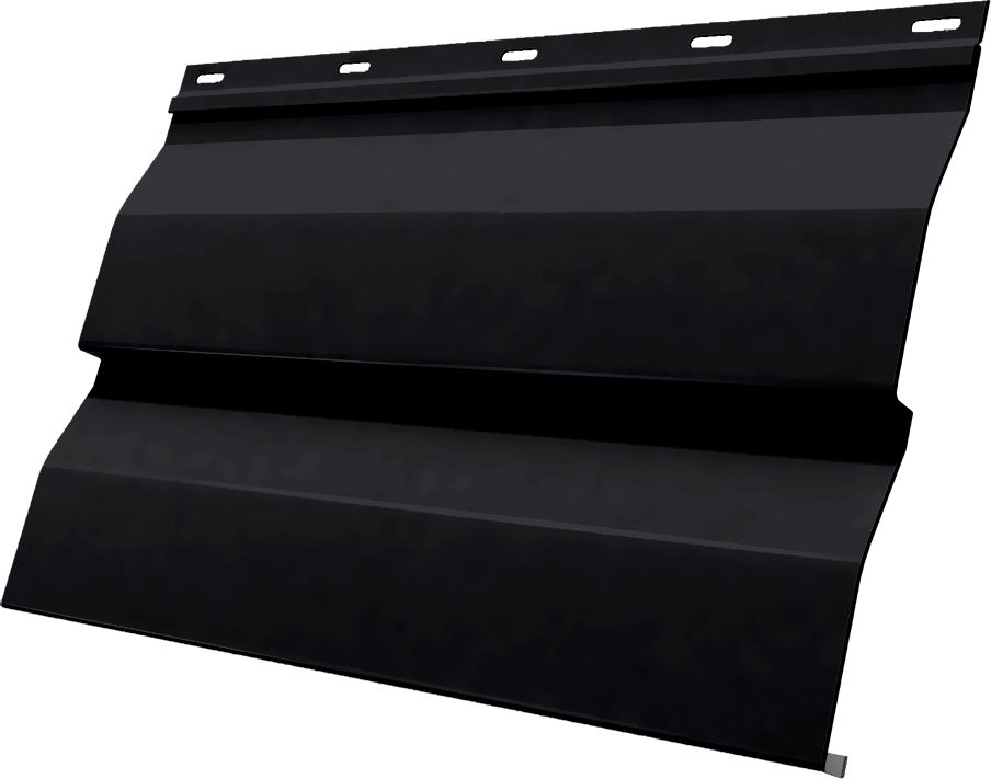 Корабельная доска Grand Line 0,45 ПЭ с пленкой RAL 9005 черный