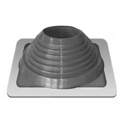 Уплотнитель прохода через кровлю (антенны, трубы..) Master Flash прямой №6 EPDM резина d=127-228мм Серый