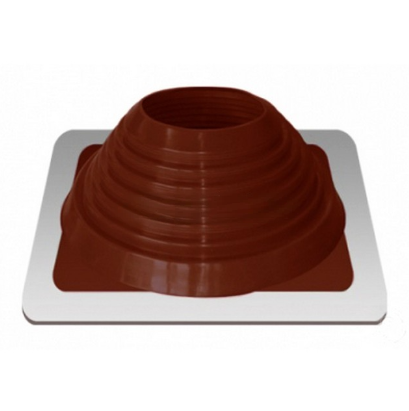 Уплотнитель прохода через кровлю (антенны, трубы..) Master Flash прямой №7 EPDM резина d=152-280мм Красный