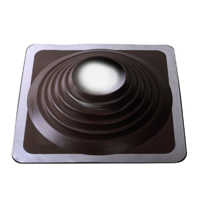 Уплотнитель прохода через кровлю (антенны, трубы..) Master Flash прямой №9 EPDM резина d=254-502мм Коричневый