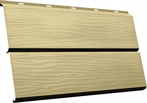 ЭкоБрус 3D Grand Line 0,45 ПЭ с пленкой RAL 1014 слоновая кость