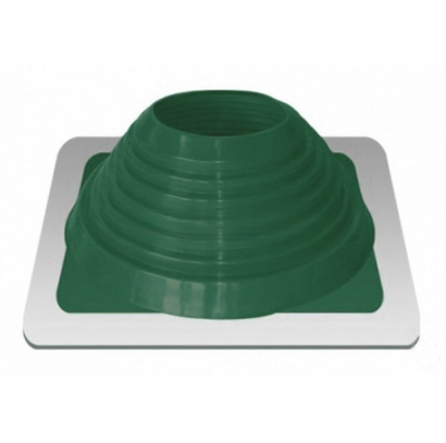 Уплотнитель прохода через кровлю (антенны, трубы..) Master Flash прямой №6 EPDM резина d=127-228мм Зеленый