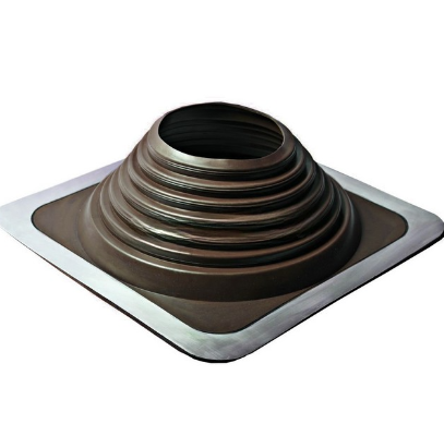 Уплотнитель прохода через кровлю (антенны, трубы..) Master Flash прямой №8 EPDM резина  d=178-330мм Коричневый