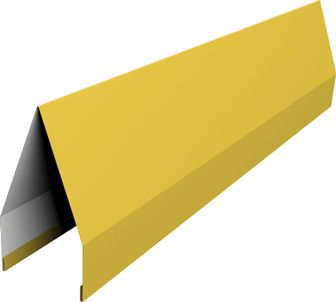 Ламель забора жалюзи Токио новый Grand Line 0,45 ПЭ RAL 1018 цинково-желтый