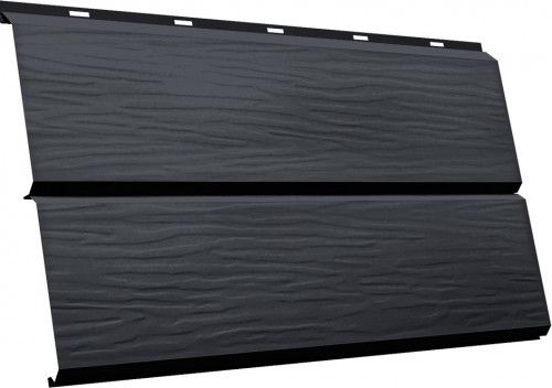 ЭкоБрус 3D Grand Line 0,45 Drap ТХ с пленкой RAL 7024 мокрый асфальт