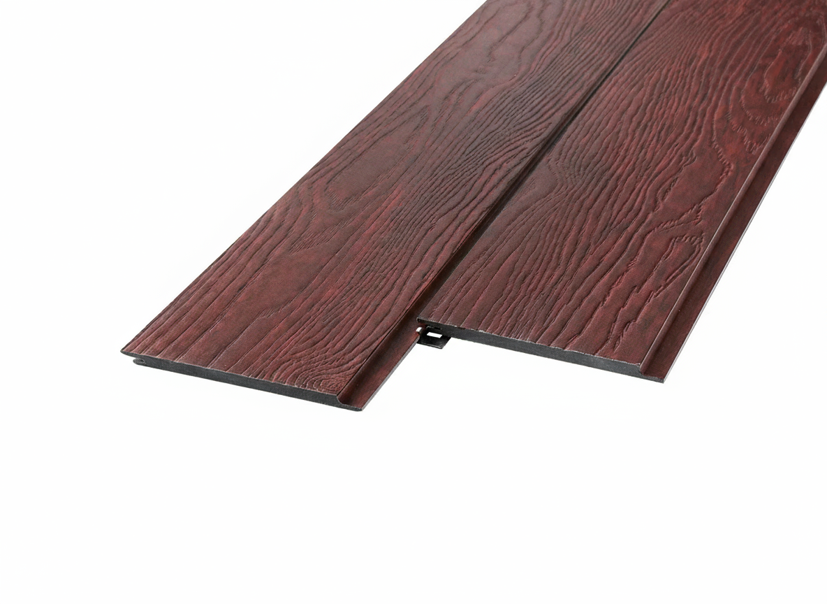 Фиброцементный сайдинг 190х10мм FCSPRO Decor Click мербау (3м)