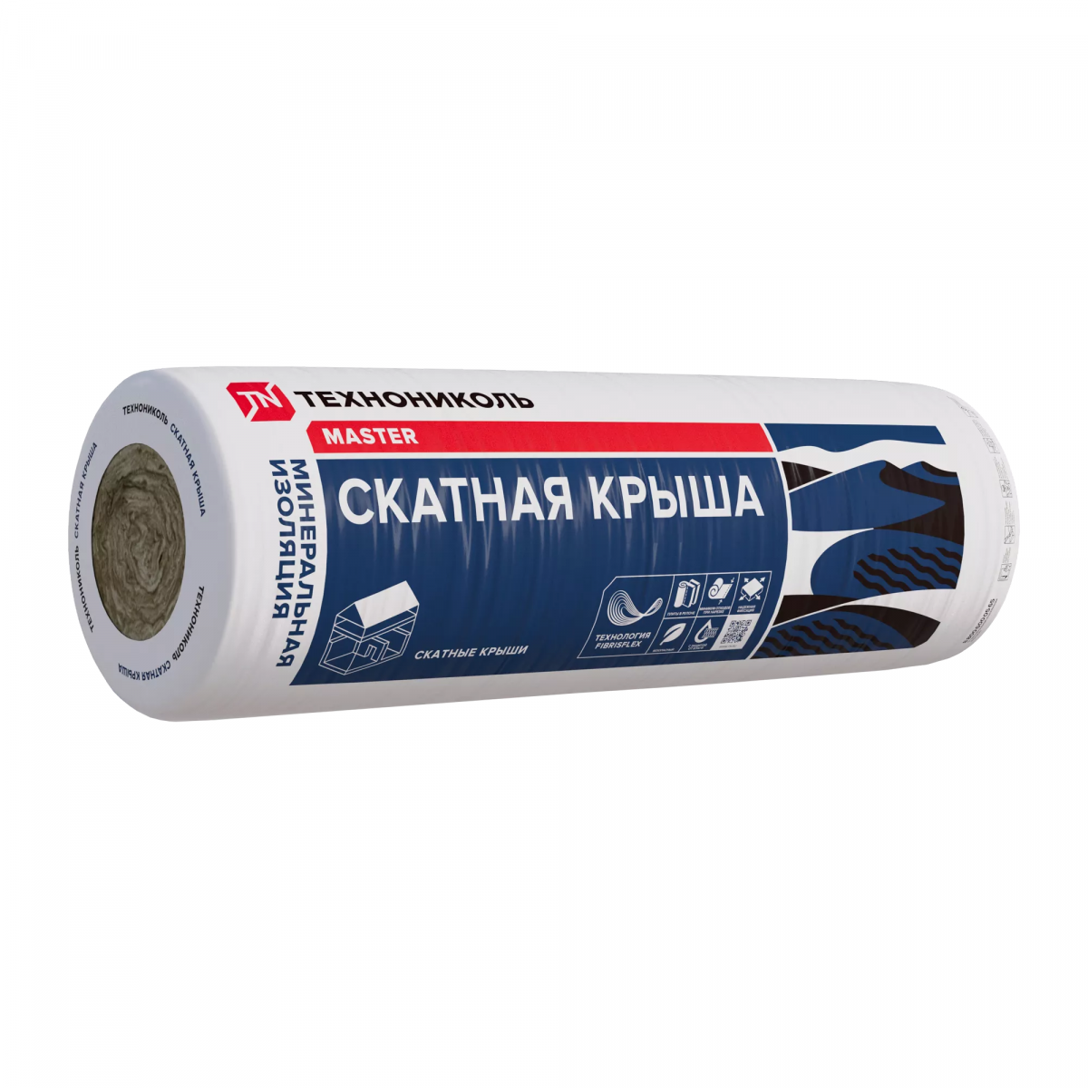 Утеплитель ТЕХНОНИКОЛЬ 35QN скатная крыша 3000x1200x200 (3,6м2, 0,72м3, 18упак/пал)