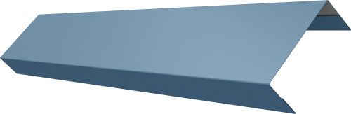 Ламель лицевая 50 забора жалюзи Техас Grand Line 0,45 Drap ТХ RAL 5024 пастельно-синий
