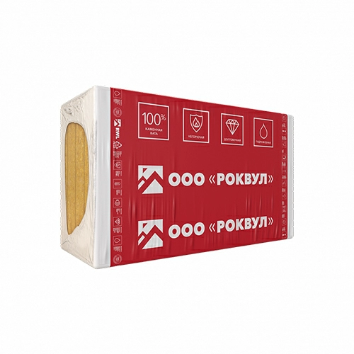 Утеплитель RockWool Венти Баттс Д 1000х600х100 (6шт/пач. 3,60м2, 0,36м3, 16пач/пал)