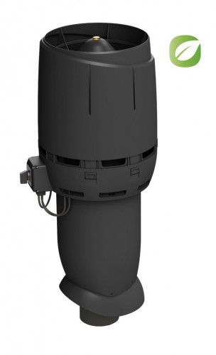 Вентилятор крышный Vilpe Flow Есo110P/700 черный