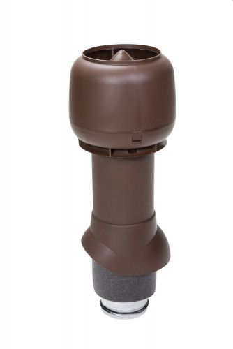 Выход вытяжки с колпаком Vilpe 125/160/500/ИЗ коричневый