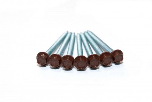 Саморезы 4,8х70 RAL 8017 (GL PRO)