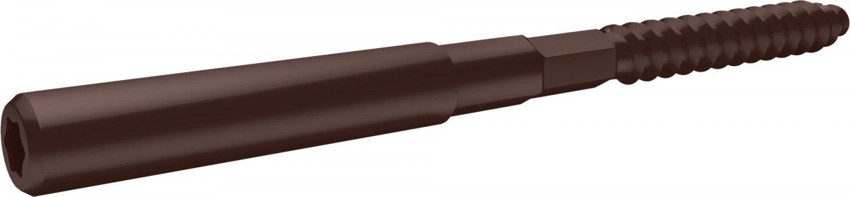 Шуруп-шпилька 8х160 Grand Line RAL 8017 шоколад