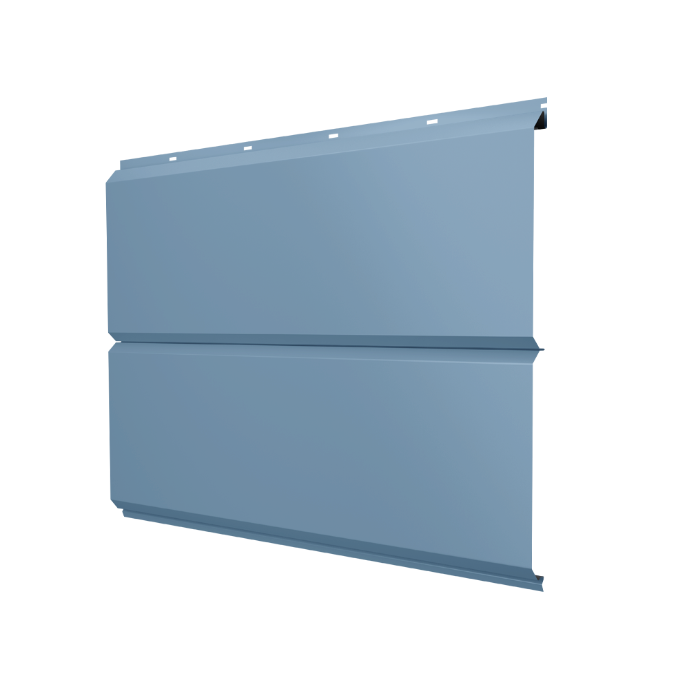 ЭкоБрус новый Grand Line 0,45 Drap ТХ с пленкой RAL 5024 пастельно-синий