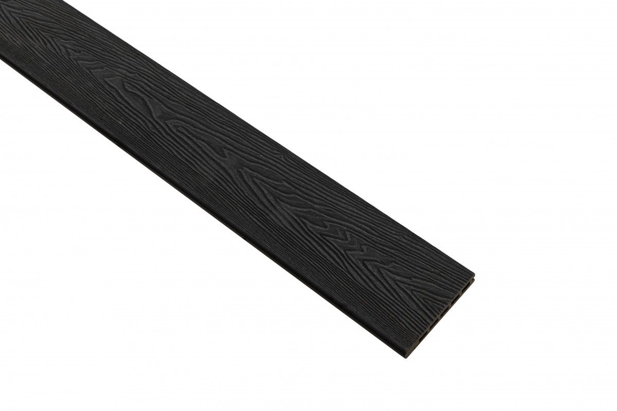 Доска-ступень старт ДПК Grand Line 160х22мм 3D Дерево (Wood)графит3м